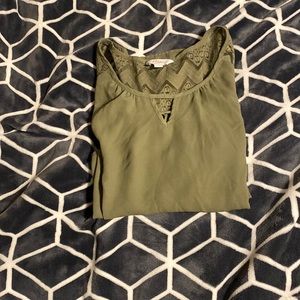 Olive Green Blouse